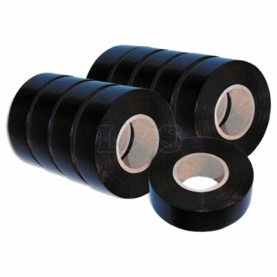 PVC elektrisches Isolierband, schwarz - 19 mm x 20 m - 10er-Pack