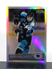 1999-00 Topps/OPC Chrome Sharks Hockey Card #54 Bryan Marchment