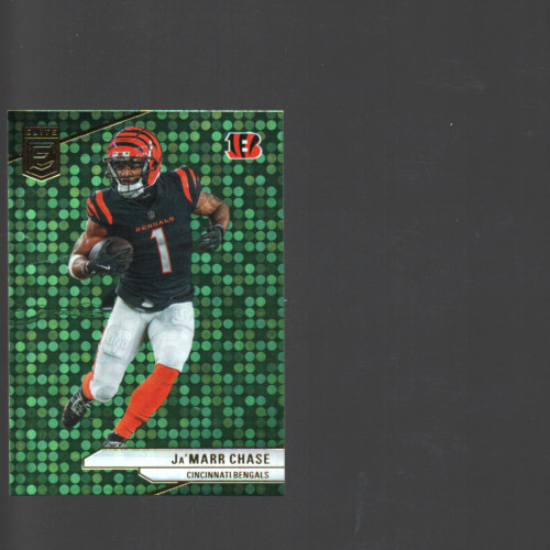 Ja'MARR CHASE 2024 ELITE GREEN DISCO BENGALS