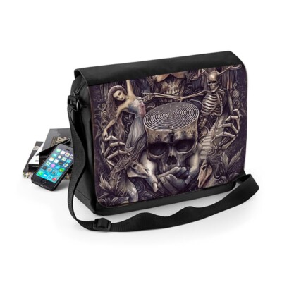 Chirs Lovell - Labyrinth - Gothic Pagan Messenger Bag