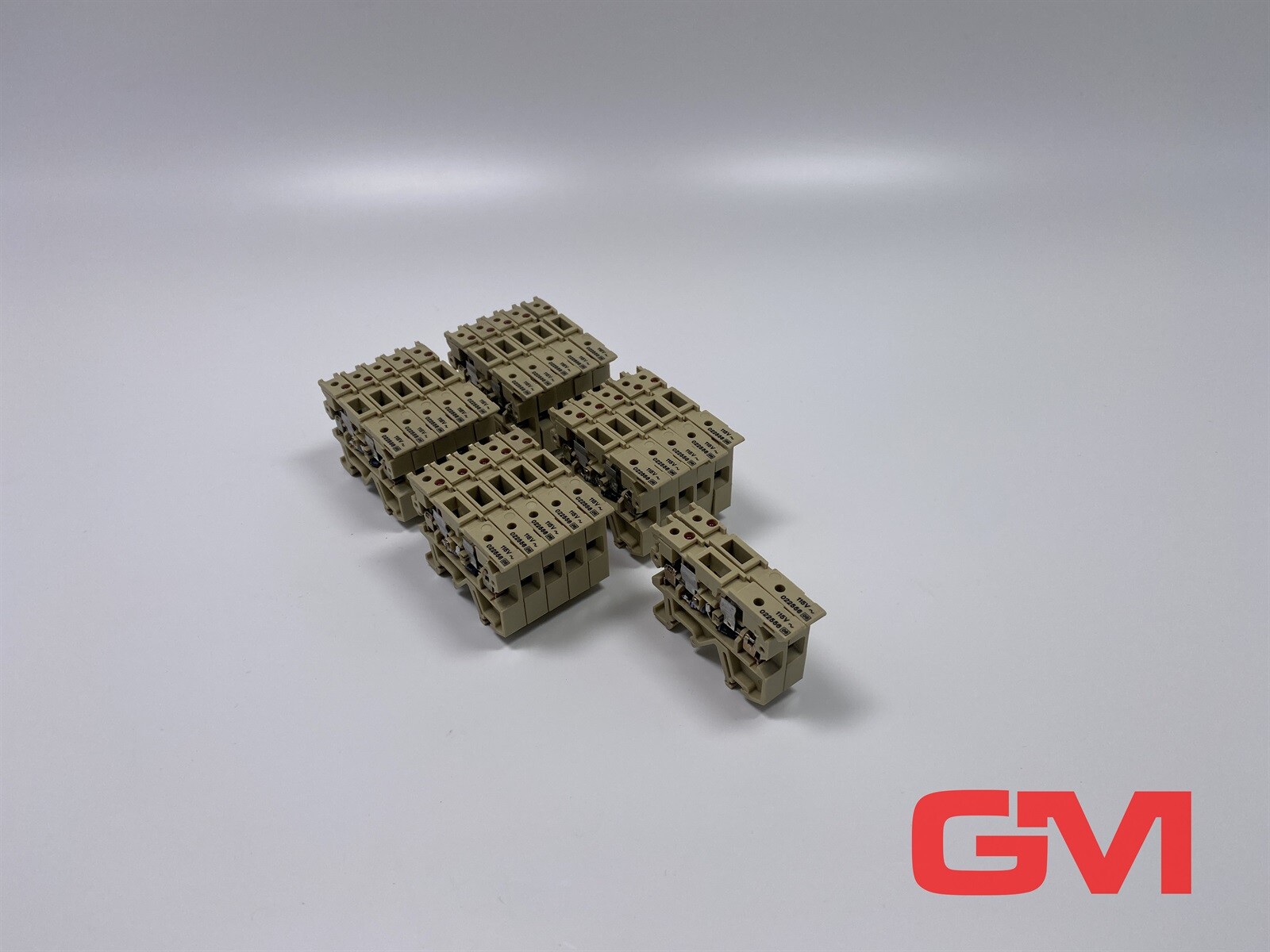 Ve 22x Weidmüller Fuse Terminal ASK 1/EN LD 1D 115VAC Terminal Block 022556