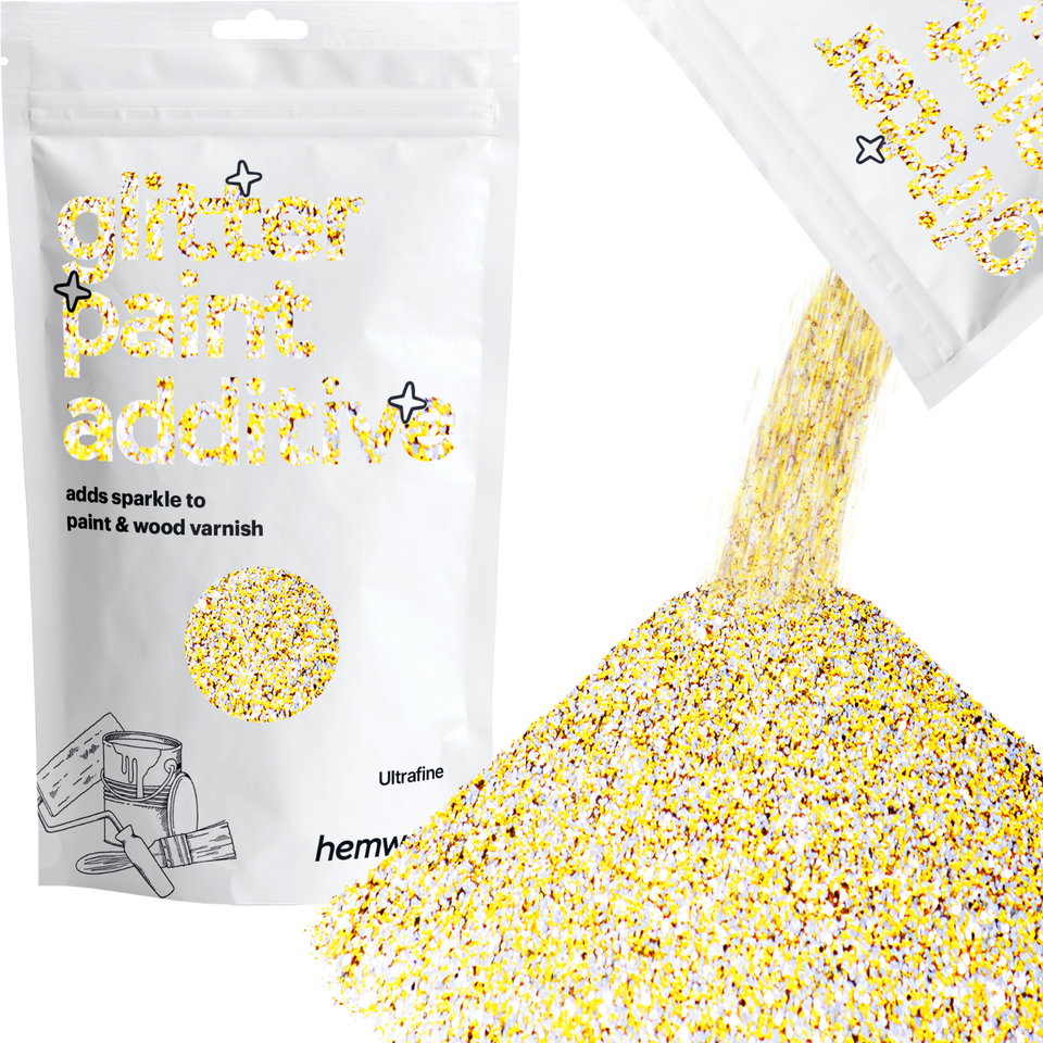 Hemway - Glitter ultra-fine da 0,2 mm per progetti fai da te, decorazioni su bicchieri, vetro, carta, lavori scolastici, 100 g, colore: oro rosa olografico
