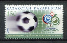 S7587) Kazakhstan 2006 MNH** WC Football - CM Calcio 1V