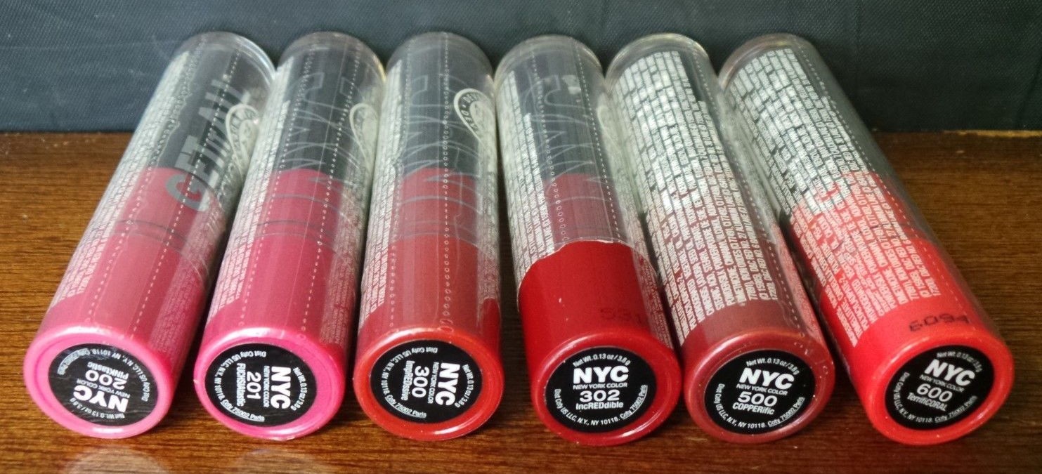 New NYC Get it All Lipstick Lip Color Make UpYou Pick! eBay