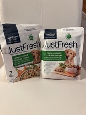 JustFood forDogs JustFresh Chicken Recipe Human Grade Dog Food 7 Pouches