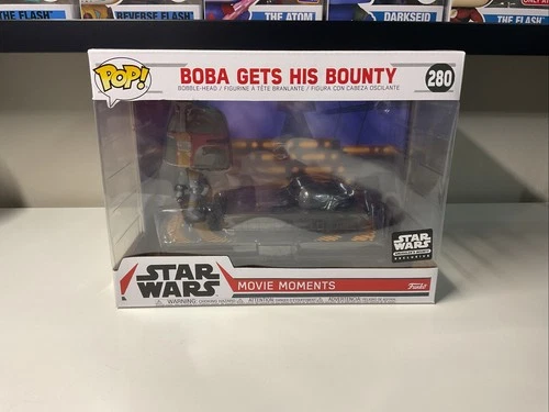 Funko Pop! Moments: Star Wars - Boba Gets His Bounty - Amazon (Exclusive) #280