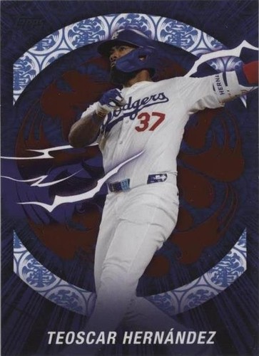 Teoscar Hernandez, Dodgers, 2025 Topps Dancing Dodgers Variation