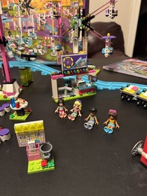 LEGO FRIENDS 41130 Amusement Park Roller Coaster 99.9% complete with box/manuals