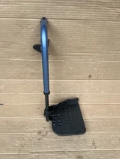 (1) Helio C2 wheelchair Motion Composite Newton Footrest Blue - Right Foot Only