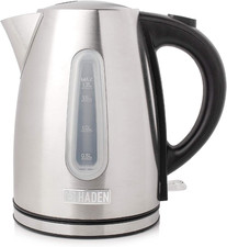 Stoke 1.7L Electric Kettle - Brushed Stainless Steel, Rapid Boil, Cordless Kettl