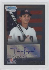 2010 Bowman Draft USA Team Auto Tim Lopes Timmy Lopes #USAA-11 Auto 2u8