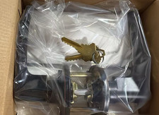 6 SETS OF Schlage Residential J54BB L11 716 Lever Entry, Aged Bronze Finished