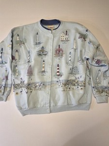 トップス Artisuns SUNSCHEIN DESIGNS 90s USA sweat VTG 90s Women's Artisans Sunschein Designs Sweatshirt Winterscape