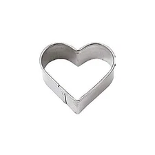 Tiger Crown Cookie Mold, Silver, 48 X 41 X 24Mm, Heart Shape, Small, 18-8 Sta_