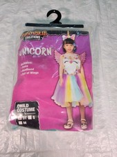 New Spooktacular Creations Child Halloween Costume Unicorn 3T Girls