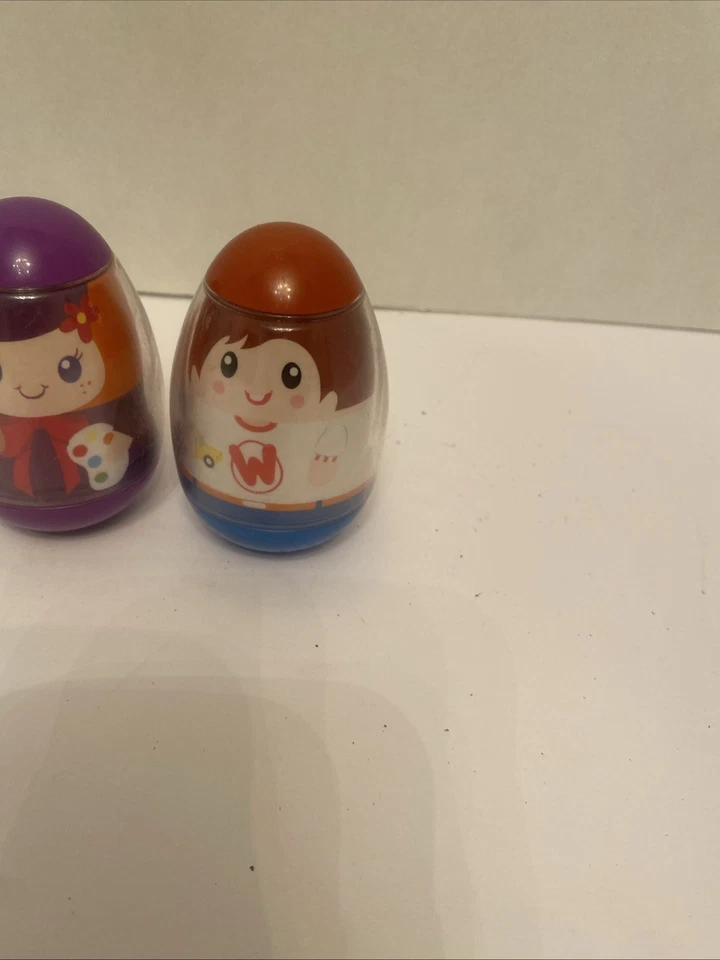Lote de 5 juguetes retro Hasbro Y2K Weebles Wobble 2009 Foto 2 de 4