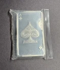 Sunshine Mint 10oz Silver Art Bar Ace of Spades Design encapsulated