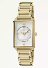 Radley London Gold Plated Rectangular 24mm Bracelet Watch NEW
