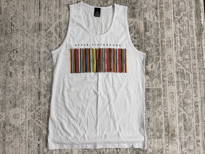 VTG Upper Playground VINYLSHELF TANK TOP Doug Cunningham Jason Noto 2002 Medium