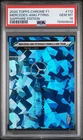 Topps 2020 Chrome F1 Sapphire Team Logos #112 Mercedes-AMG Petronas PSA 10