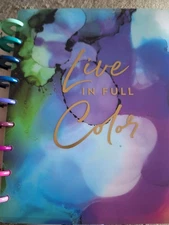 2026 Happy Planner Disc bound Weekly MONTHLY Planner Live In FULL COLOR NEW