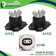 3X Engine Motor & Transmission Mount for 2011-2023 Dodge Challenger 3.6L 5.7L