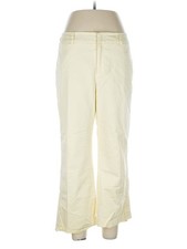 Banana Republic Women Ivory Casual Pants 12