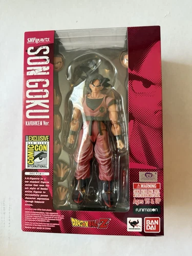 SH Figuarts Son Goku Kaiohken Version SDCC 2017 Exclusive Dragon Ball Z - New - Picture 1 of 2