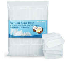 Soap Base Natural 2LB Clear Glycerin Base for Soap Making Melt and Pour Organic