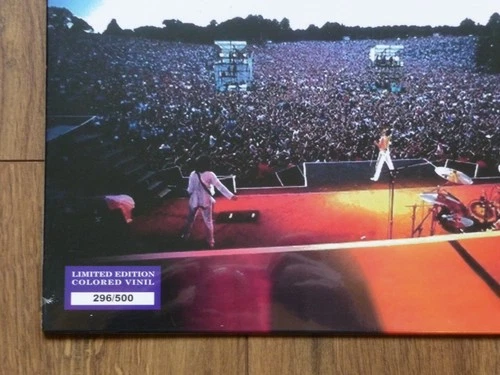 QUEEN - Knebworth 1986   LTD EDITION  12" PURPLE  VINYL     # 296 /500    SEALED