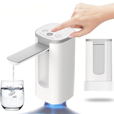 Elektrische Trinkflasche Pumpe LED Display USB-C Wiederaufladbar Auto Stop Spender