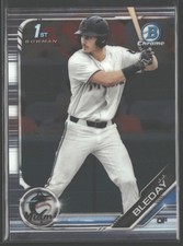 2019 Bowman Draft #BDC-150 J.J. Bleday Chrome