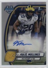2024 Bowman U Chrome Prospect Refractor 171/299 Kalel Mullings #PA-KMU Auto 1u6