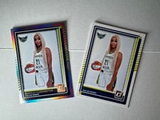 2025 Panini WNBA Donruss Holo + Base Card #27 DiJonai Carrington Wings Lynx
