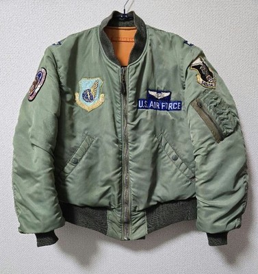 Buzz Rickson's MA-1 Flight Jacket Embroidered Squadron Patch C&C