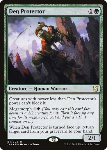 NM Den Protector, MTG, Commander 2019, Magic the Gathering, 161