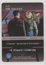 1996 Star Trek - The Card Game Plot Episode: Balance of Terror