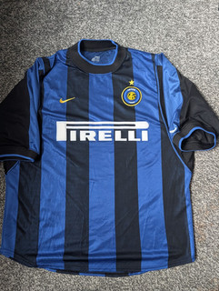 Rare Original Inter Milan 2000/2001 Home Shirt NIKE LARGE VGC