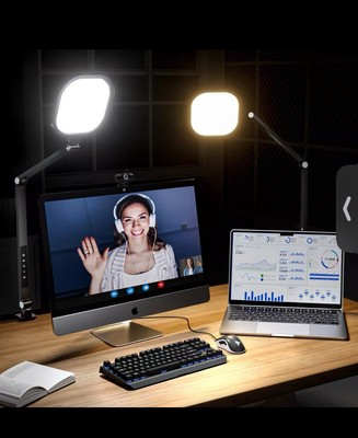 LitONES Video Conference Light Zoom Light for Computer Laptop, 15W Desk Light...