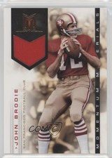 2012 Panini Momentum Materials 32/199 John Brodie #66 6r6