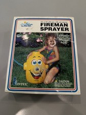Intex The Wet Set Fireman Sprayer 1999 Summer Lawn Water Sprinkler - NIB