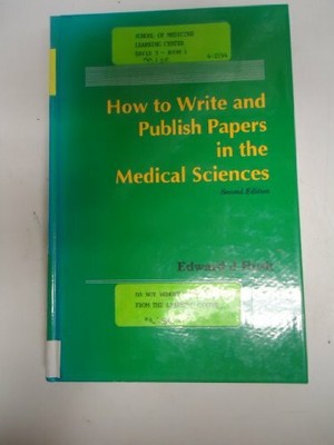 How to Write and Publish Papers in the Buch Lippincott Williams and Wilkins