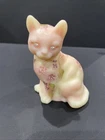 FENTON ARABELLA BURMESE CAT LTD EDITION HAND PAINTED BY S. STEPHENS