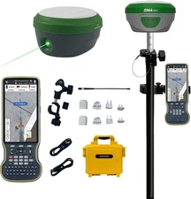 SMA28H Laser Rover RTK4G NFC GNSS Dual Cameras Laser Measurement Visual Stakeout