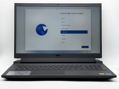 Dell G15 5511 Gaming Laptop Intel i5-11400H 8GB 512GB SSD RTX 3050 W11H New Open