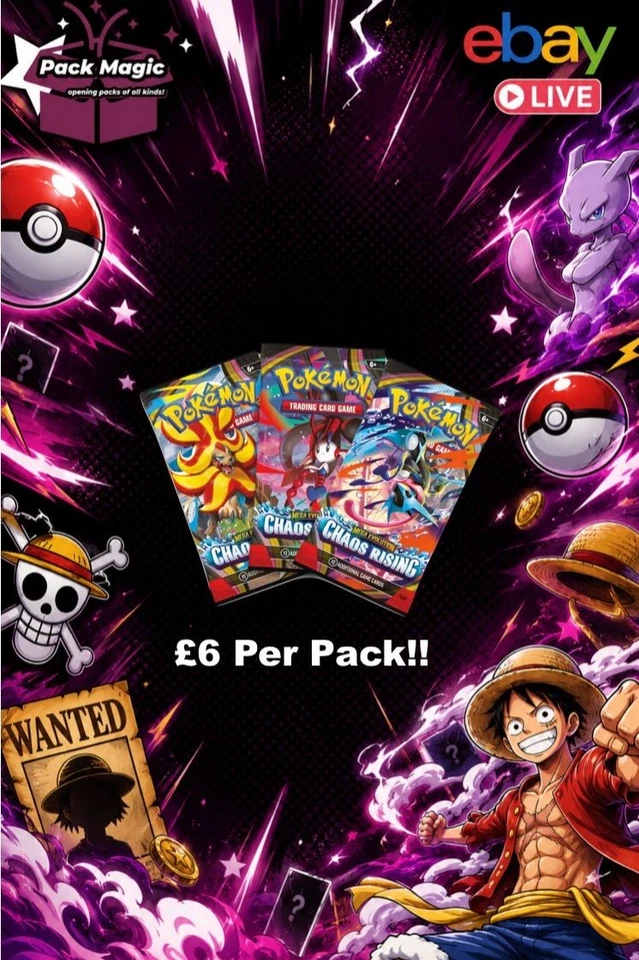 Chaos Rising Booster Pack Magic!!