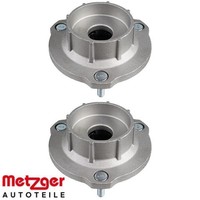 2X FederbeinstüTzlager Metzger 6490358 2 Domlager Federbeinlager Vorne