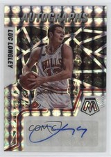 2021-22 Panini Mosaic Auto Mosaic Luc Longley #AM-LUC Auto 09r5