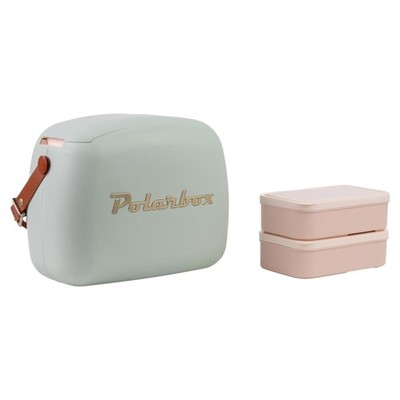 Polarbox CoolerBag 6L Kühlbox mit 2x1L Lunchboxen  Kühltasche leicht stylisch