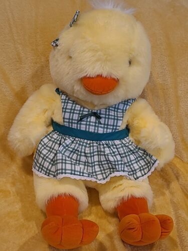 JC Penney.  Golden Bear Co.  Yellow Duck Easter 24" Soft Plush.  - Picture 1 of 9